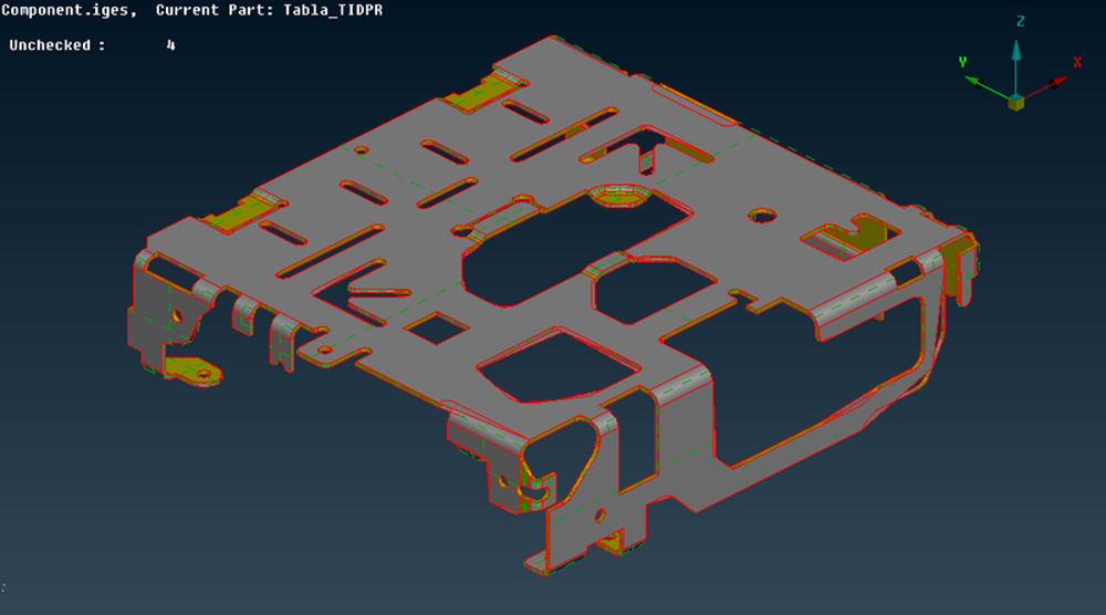 Bracket Edge Treatment