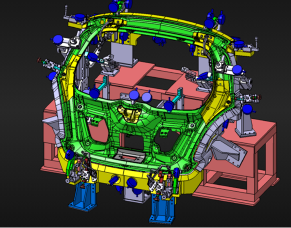 Body Frame Clamping
